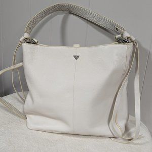 *Gorgeous* Sam Edelman white leather handbag